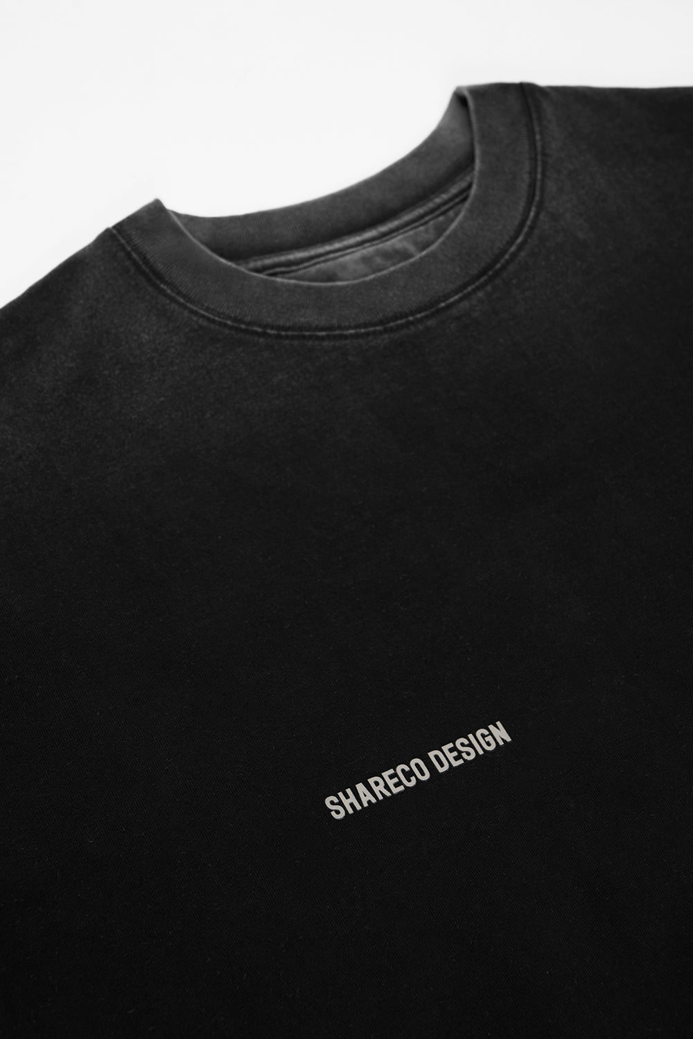 REVERSIBLE WASHED LONG SLEEVE TEE