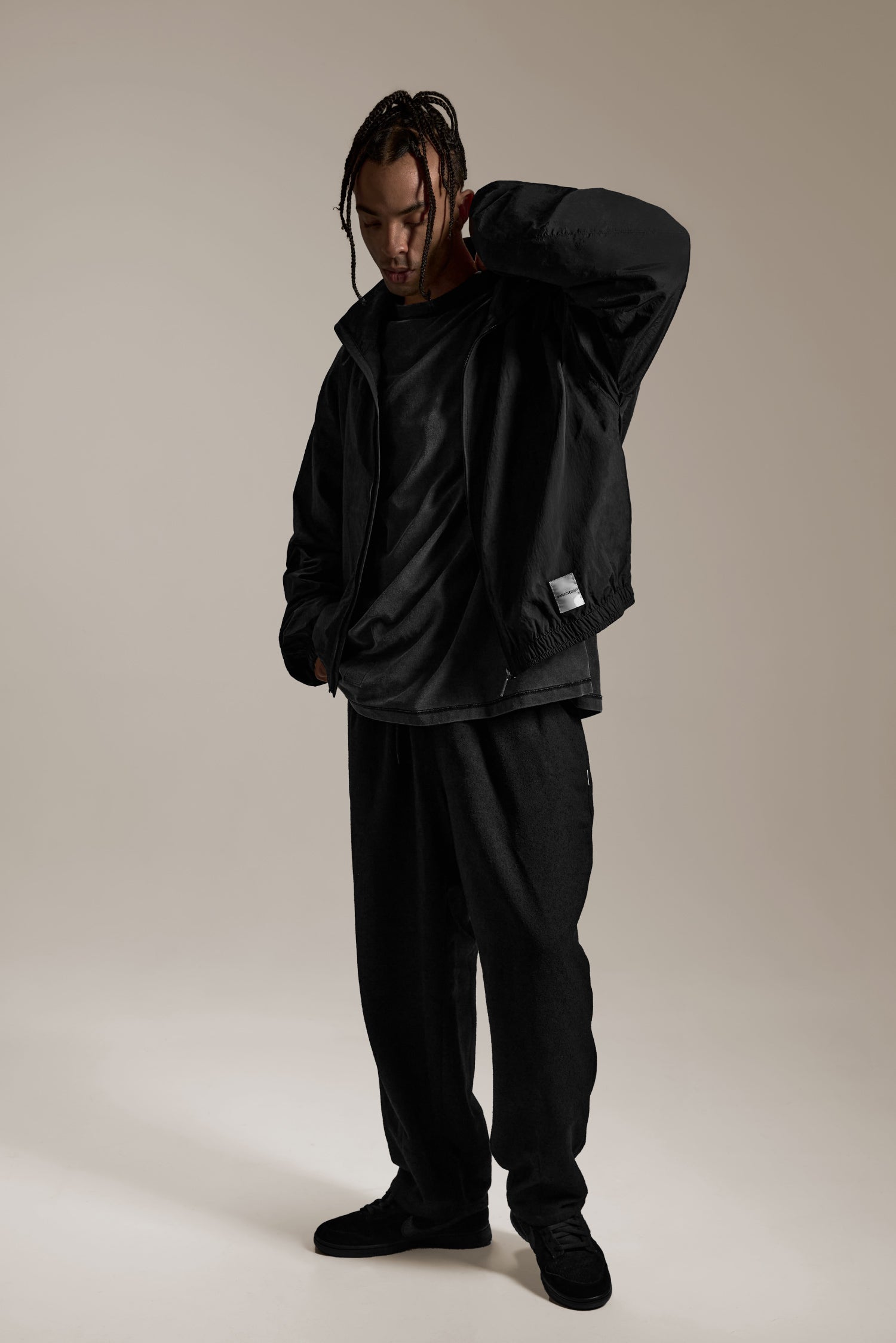 POLYESTER ZIP JACKET