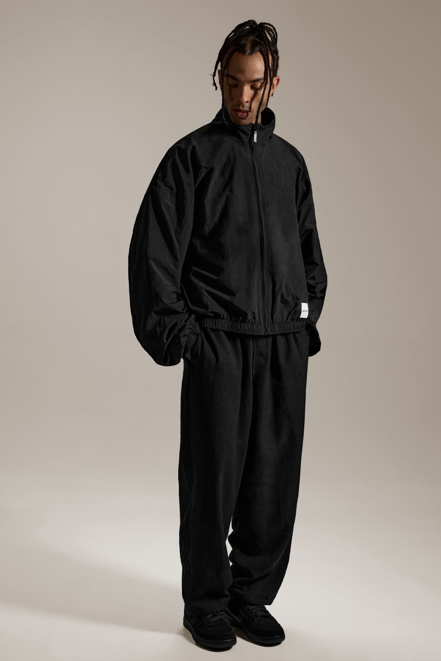 POLYESTER ZIP JACKET