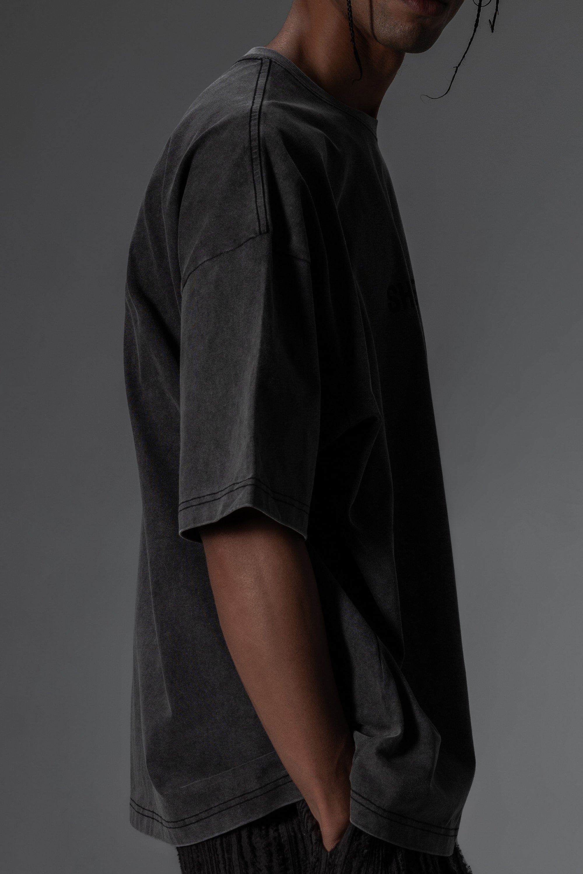 HEAVY WASHED LOGO TEE 水洗 LOGO 短 TEE (八月下旬依訂單順序出貨,現在下訂 優先寄出) - SHARECO DESIGN