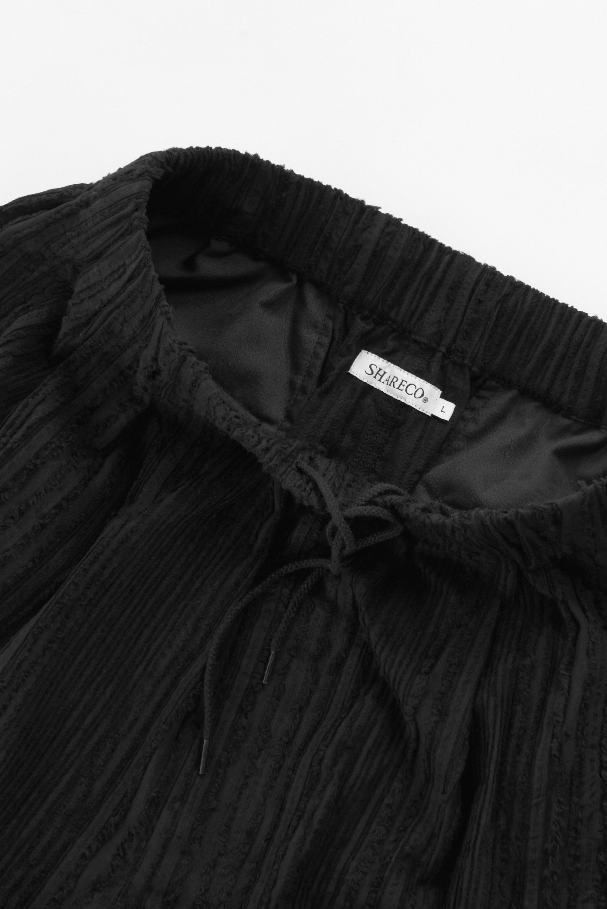 COTTON LINEN STRIPED SHORTS 條紋棉麻短褲 - SHARECO DESIGN