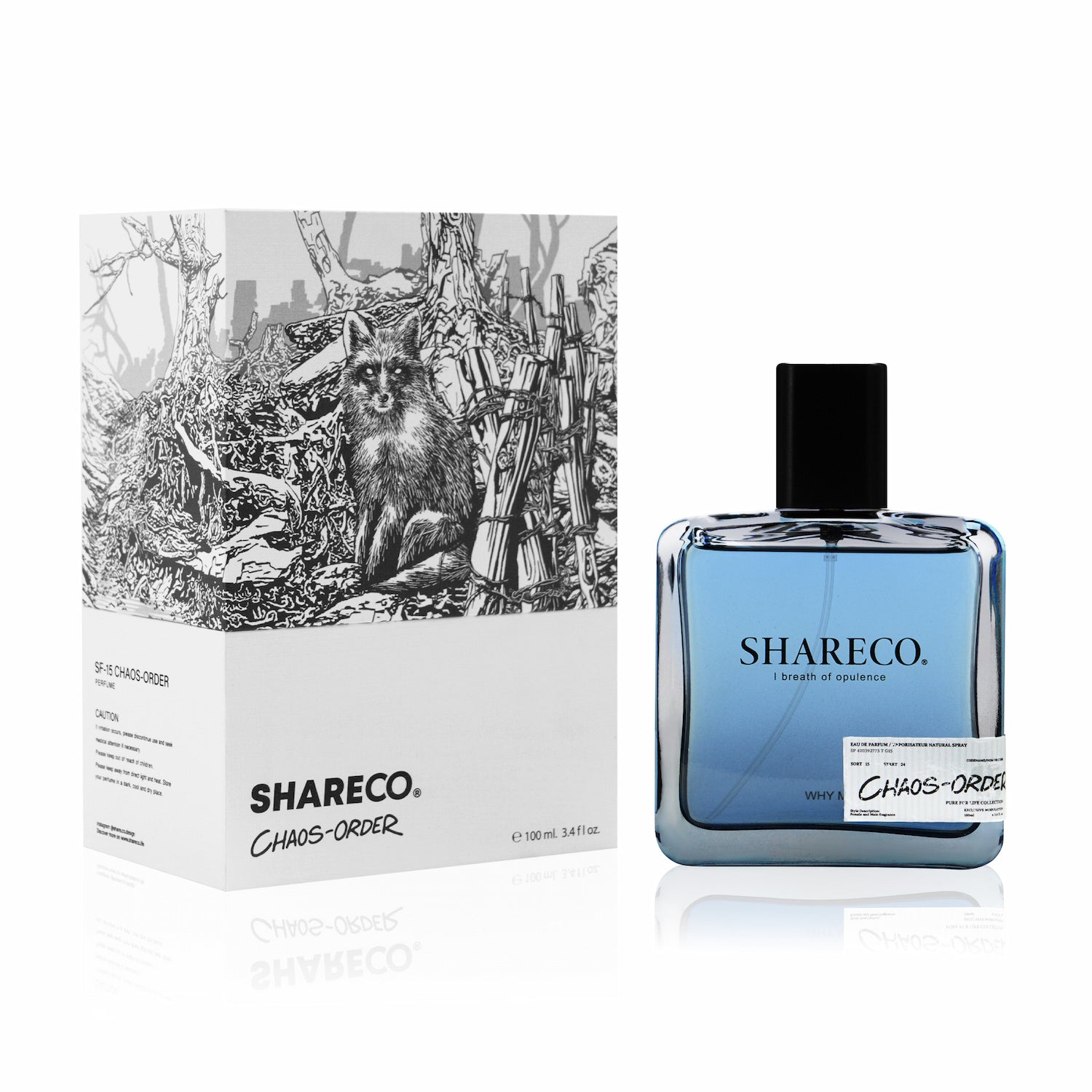 無序香水 CHAOS-ORDER｜100ML - SHARECO DESIGN