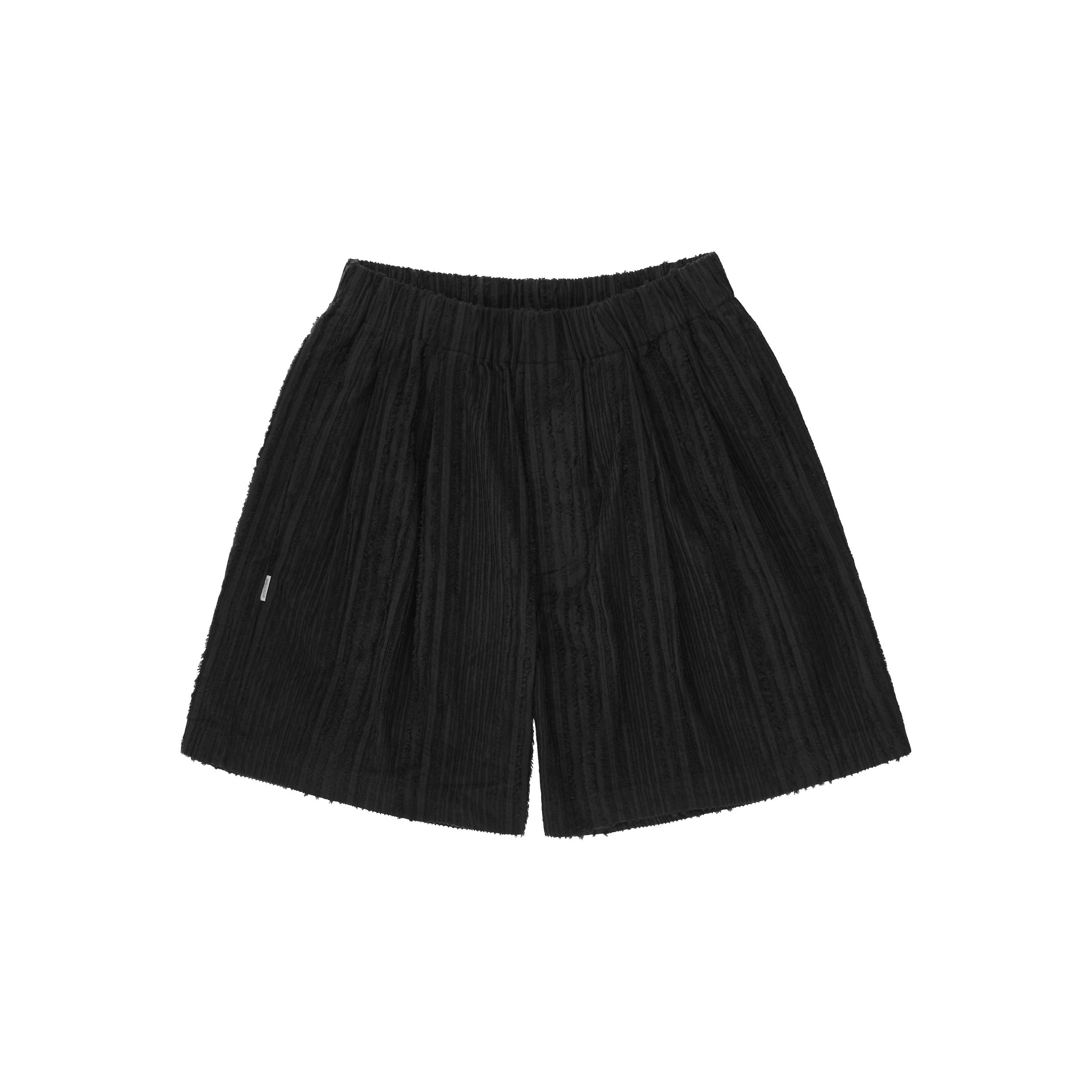 COTTON LINEN STRIPED SHORTS 條紋棉麻短褲 - SHARECO DESIGN